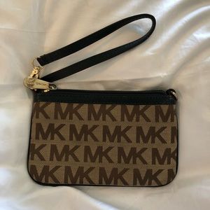 Michael Kors logo Wristlet